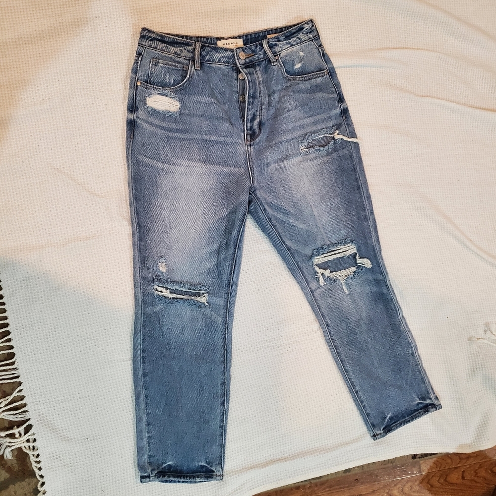 Pacsun Highwaisted mom jeans - Picture 3 of 7